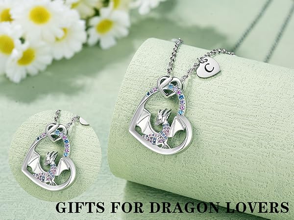 Dragon Necklace Gifts for Girls