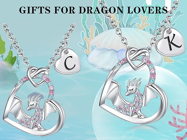 Dragon Necklace Gifts for Girls