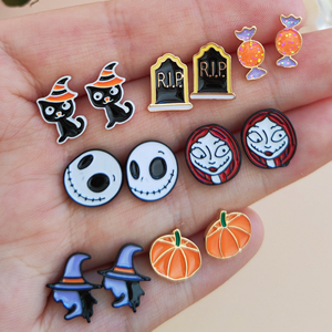 Pumpkin Earrings