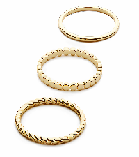 gold twist ring