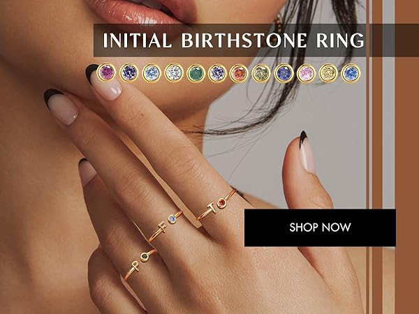 Birthstone Rings for Women