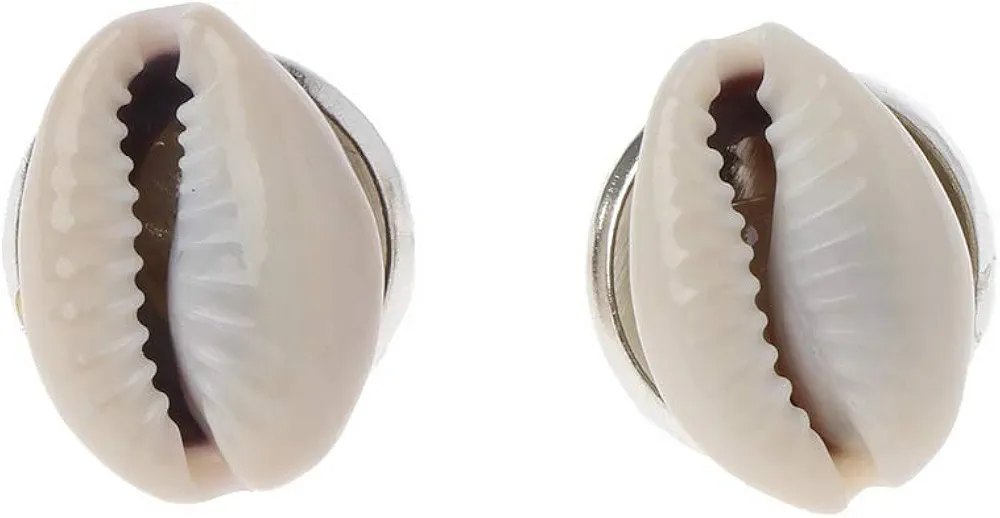 Natural Simple Conch Shell Stud Earrings Girl Beach Cowrie Shell Fashion Jewelry 3#