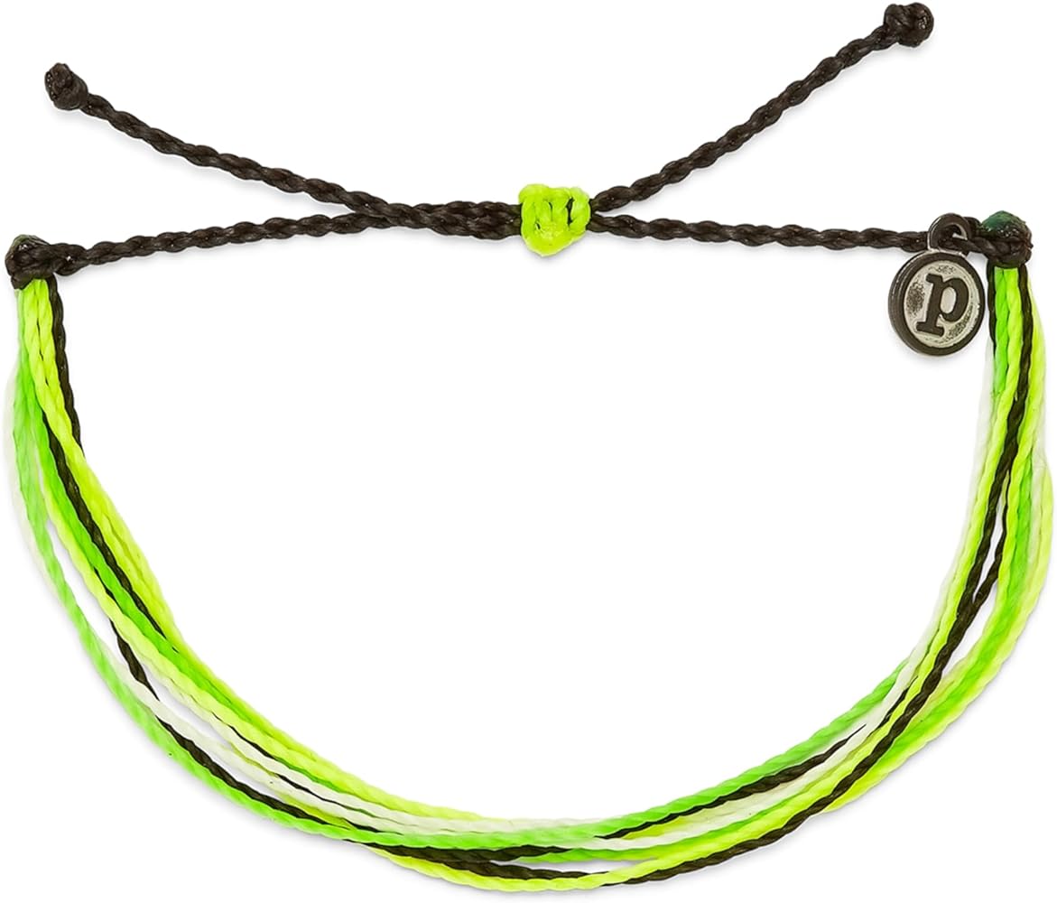 Pura Vida Bright Original Bracelet - Handmade Bracelets for Women, Adjustable String Bracelet - Stackable Bracelets for Women, Cute Bracelets for Girls - Accessories for Teens