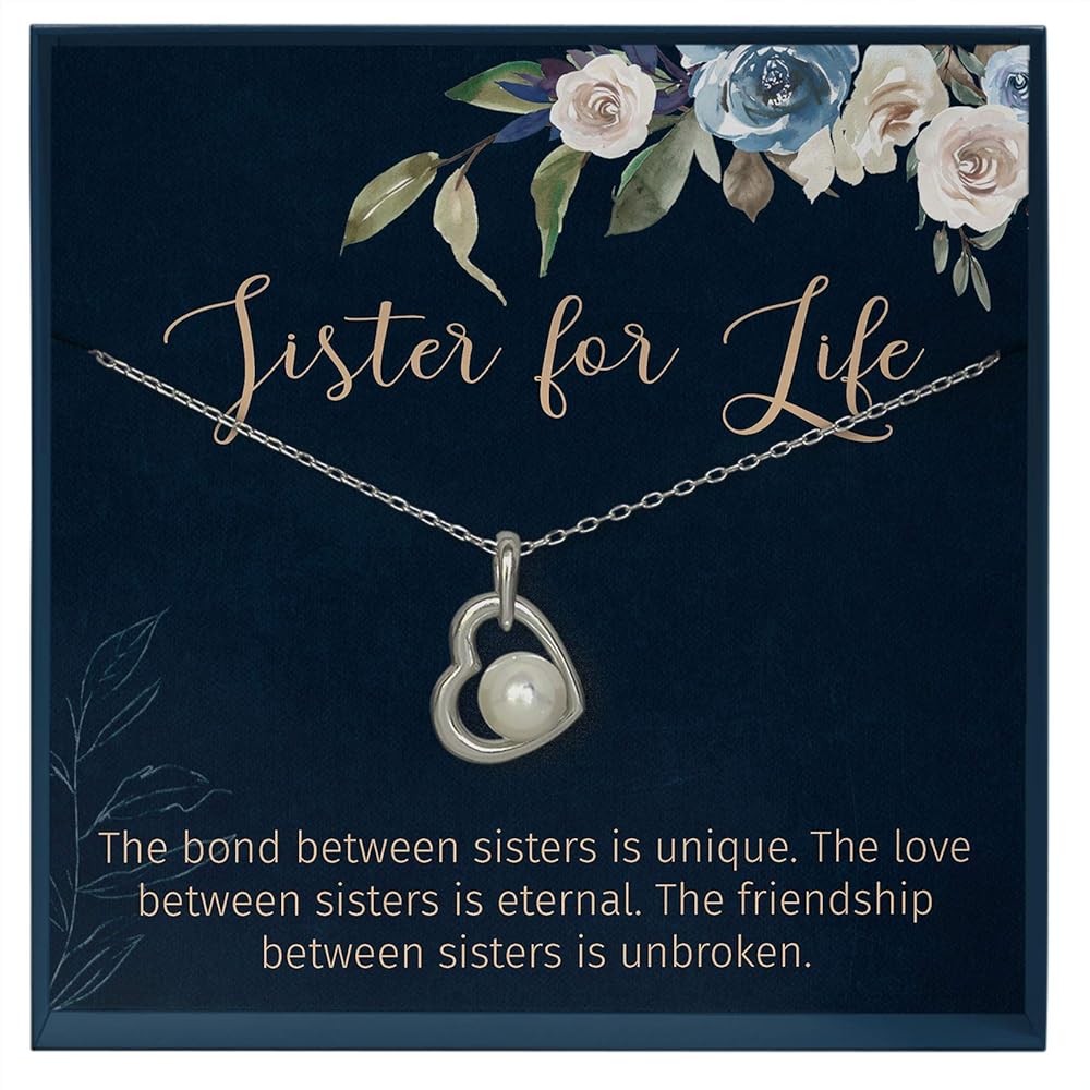 Sistser Gifts from Sister Necklaces for Big Sister Gifts for Sister Birthday Gift Best Sister Gift Sister Jewelry Little Sister Unique Gifts