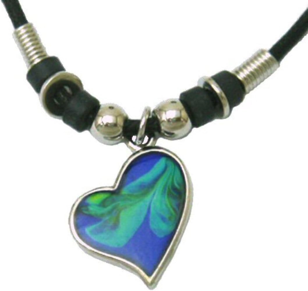 Mood Pendant Necklace - Heart