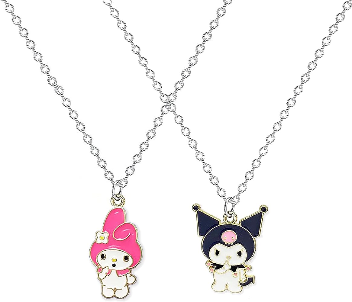 Necklace Bff Necklace For 2 Cute Necklaces Aesthetic Pendant Accessories Kawaii Friendship Bestie Best Friend Gift For Teen Girls