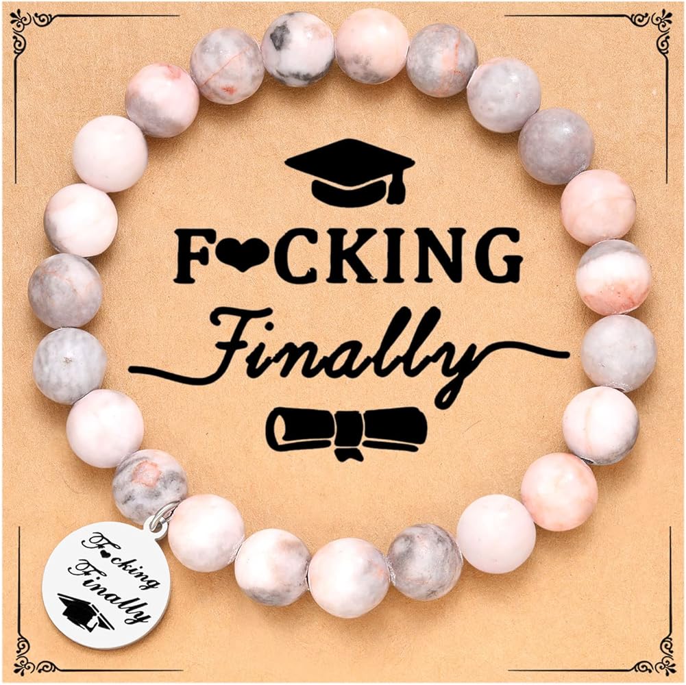 UPROMI Graduation Gifts for Him/Her 2023, Graduation Bracelet for Teen Girls Boys