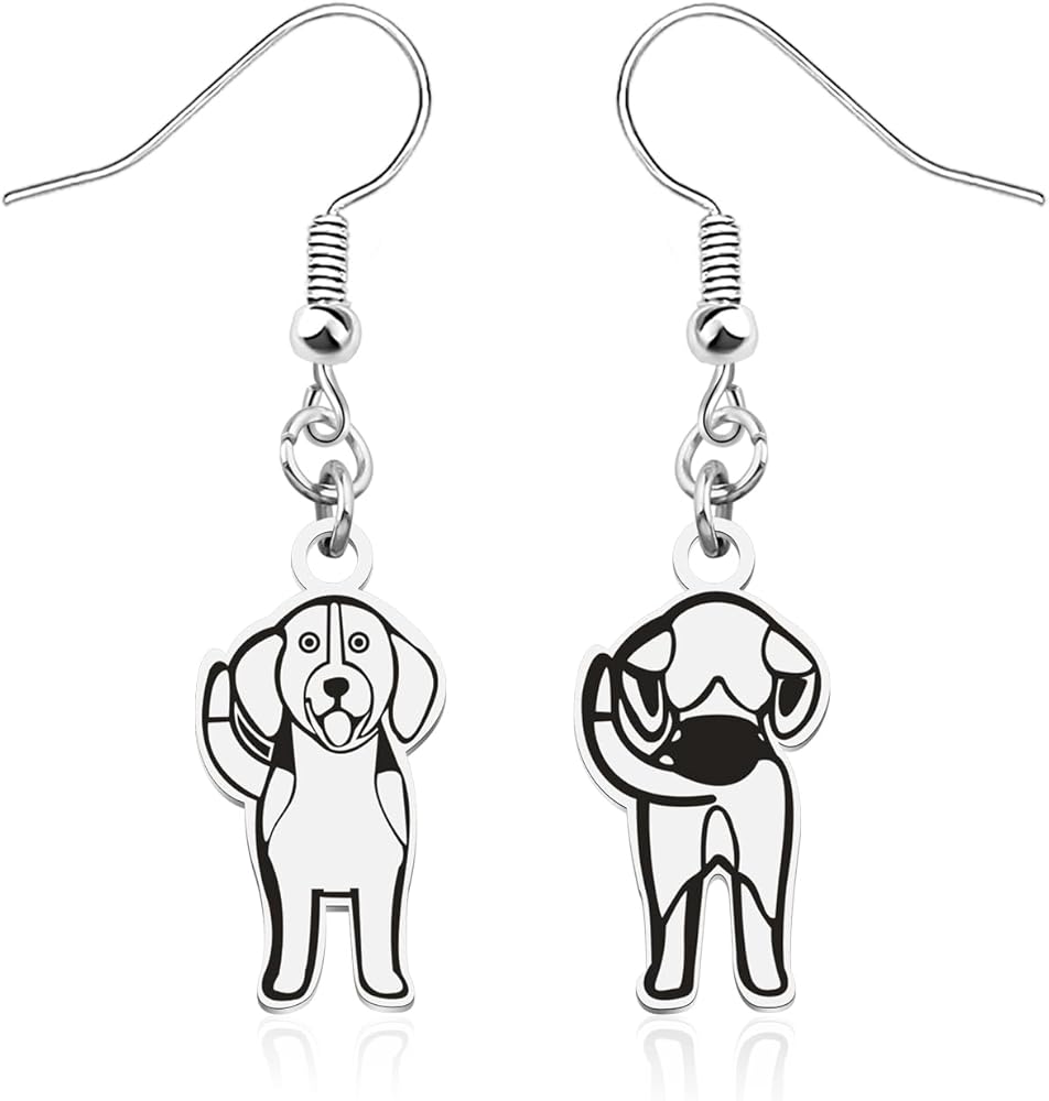 Beagle Earrings Beagle Lover Gifts Pet Owner Gift Beagle Dog Lover Earrings for Girls Women Jewelry