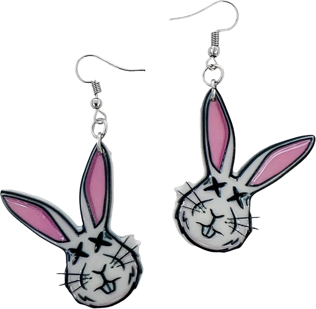 Bunny Jewelry for Girls - Easter Earrings for Women - Egg Earrings - Easter Jewelry - Bunny Accessories - Easter Egg Jewelry