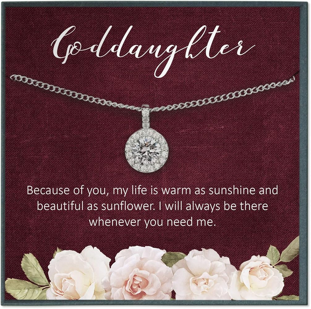 Godmother Goddaughter Necklace Gift for Godmother Necklace Gift for Goddaughter Jewelry Goddaughter Gift Birthday Gift for Godmother