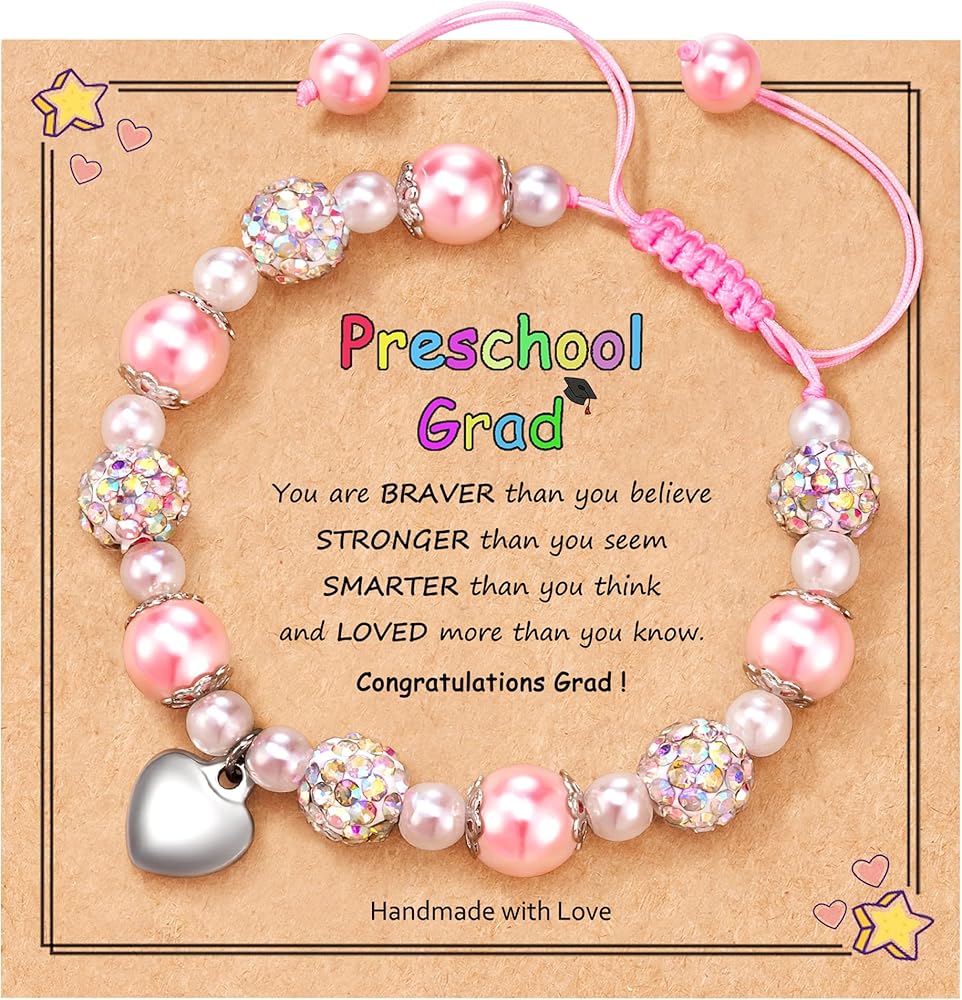 Shonyin Kindergarten/Preschool/Pre k Graduation Gifts - Graduation Gifts for Girls Daughter Granddaughter Niece from Mom Grandma Aunt to Express Happiness