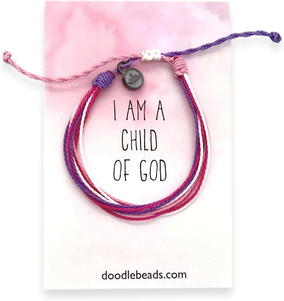 Child of God Friendship Threaded Bracelet Wax Coated and Waterproof