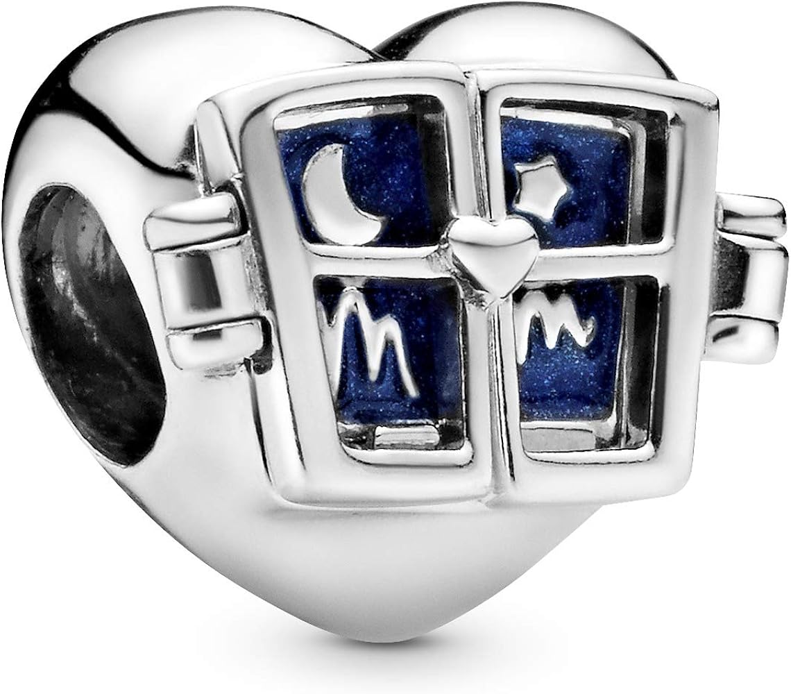 Pandora Jewelry Thanks Mum Window Heart Sterling Silver Charm