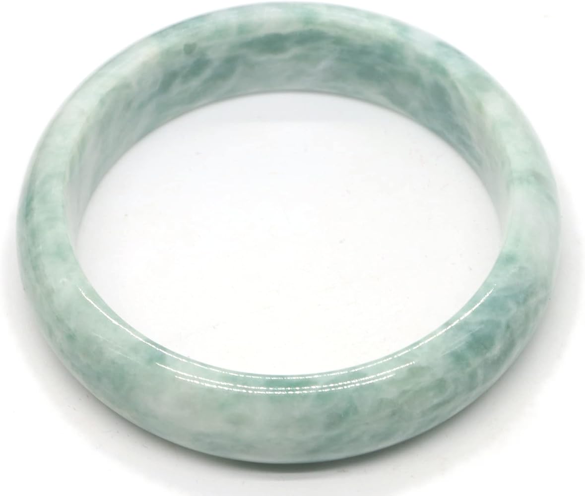 Type A Certified Jadeite Jade Bangle Size 56-58mm (23)