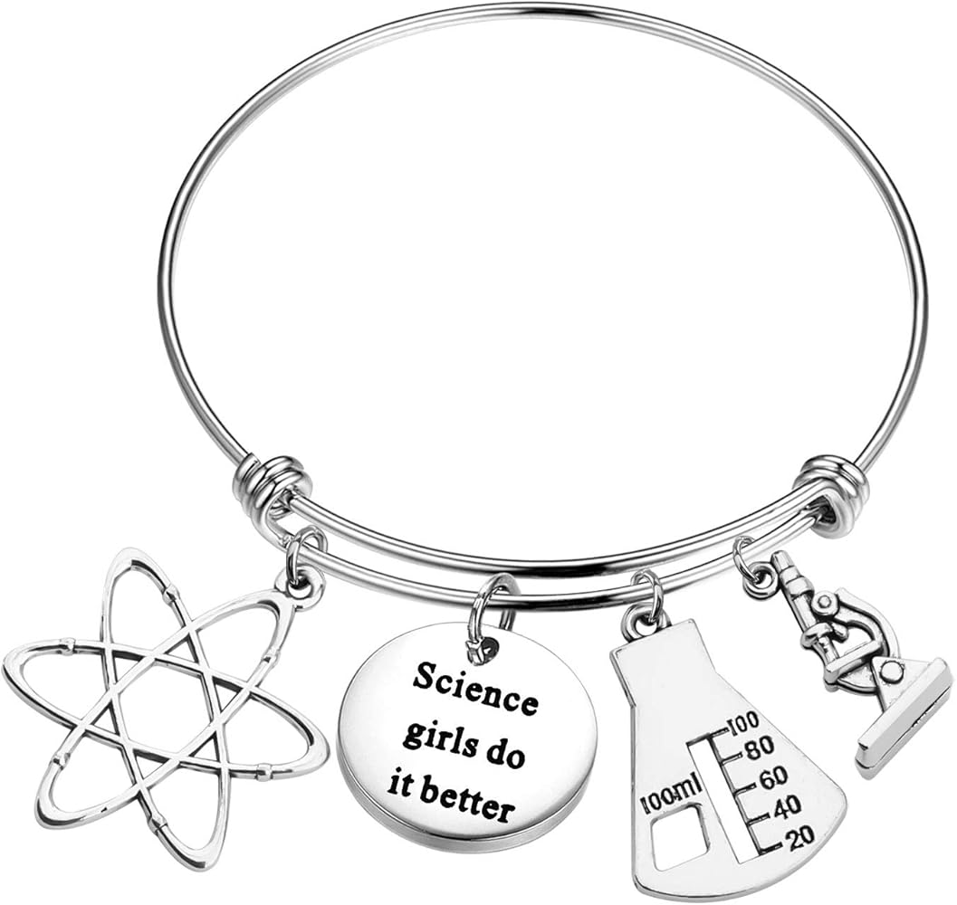 Biology Chemistry Bracelet Chemistry Science Jewelry Science Do It Better Science Gift for Biology Major College Graduation Gifts