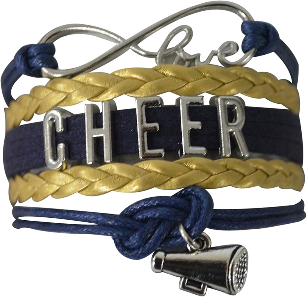 Infinity Collection Cheerleading Bracelets