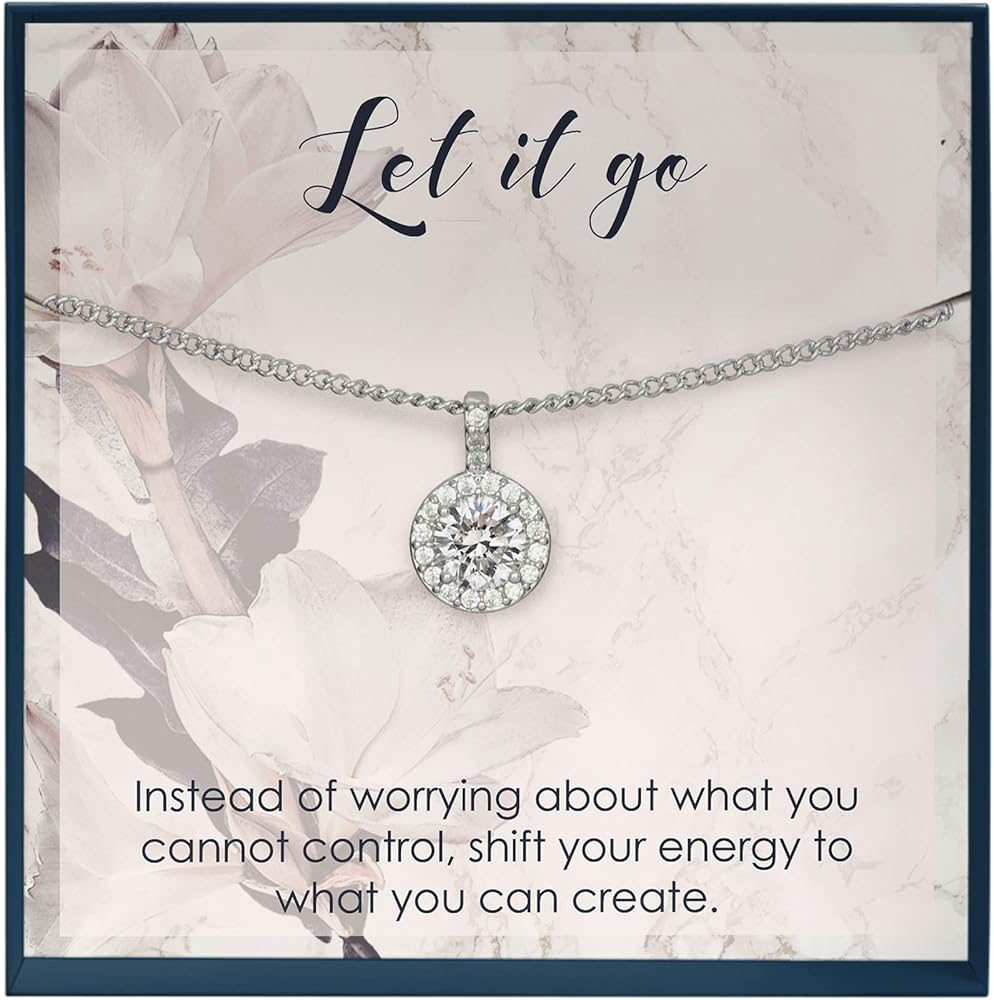 Let it Go Jewelry Let it Go Inspirational Gift for Divorce Let That Shit Go