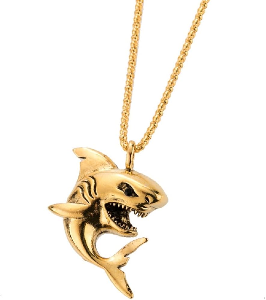 Fuqimanman2020 Shark Pendant Animal Jewelry Necklace