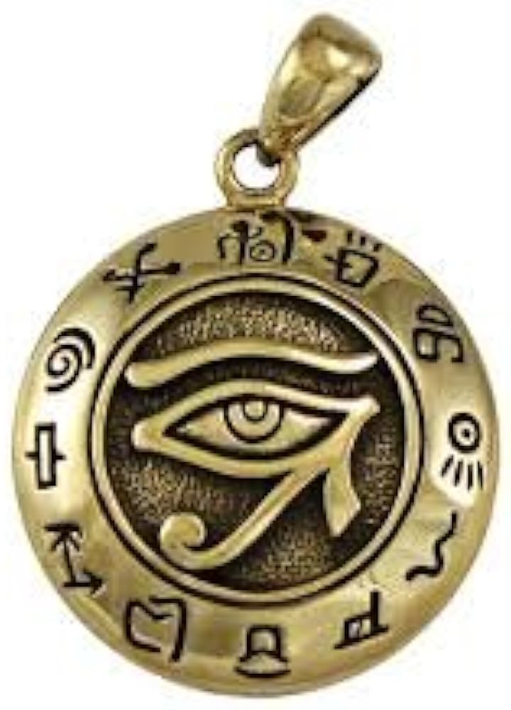 Eye of Horus Pendant Eye of RA Egyptian Jewelry Protective Charms