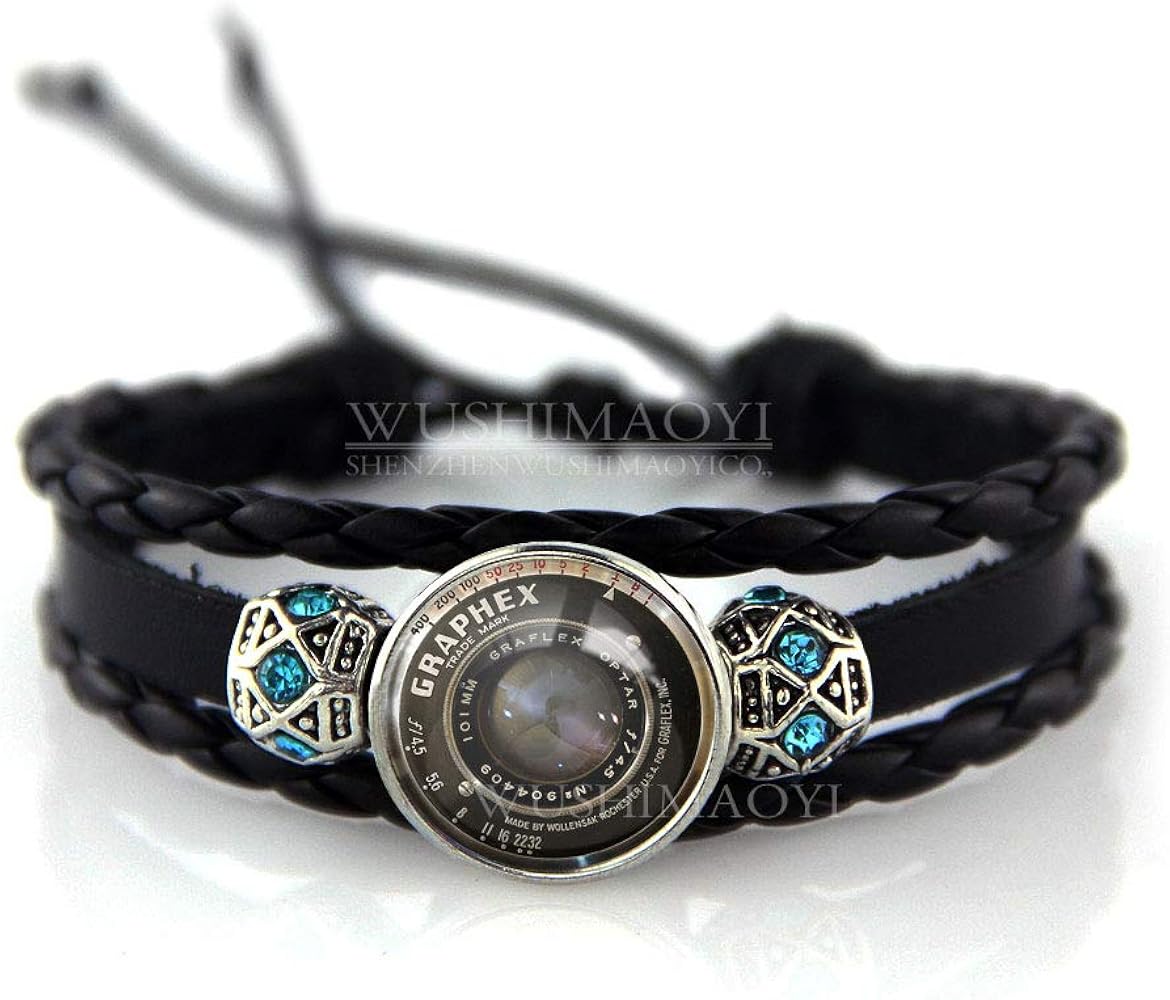 Vintage Camera Bracelet Camera lens Bracelet Camera Bracelets Retro Camera jewelry Best Friendship Gift