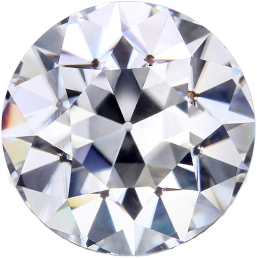 2CT-25CT Old European Cut Excellent Loose Moissanite, VVS Colorless Loose Gemstone for Engagement Ring, Earring, Pendant, Bands and Jewelry