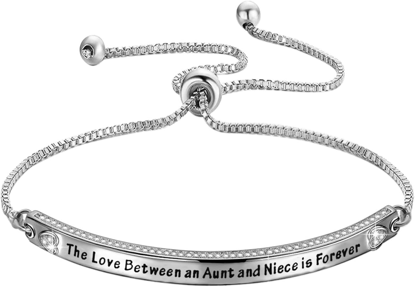 Aunt And Niece Bracelet For Birthday Graduation Gift For Niece From Auntie The Love Between An Aunt and Niece is Forever Relationship Bracelet Aunt Niece Jewelry