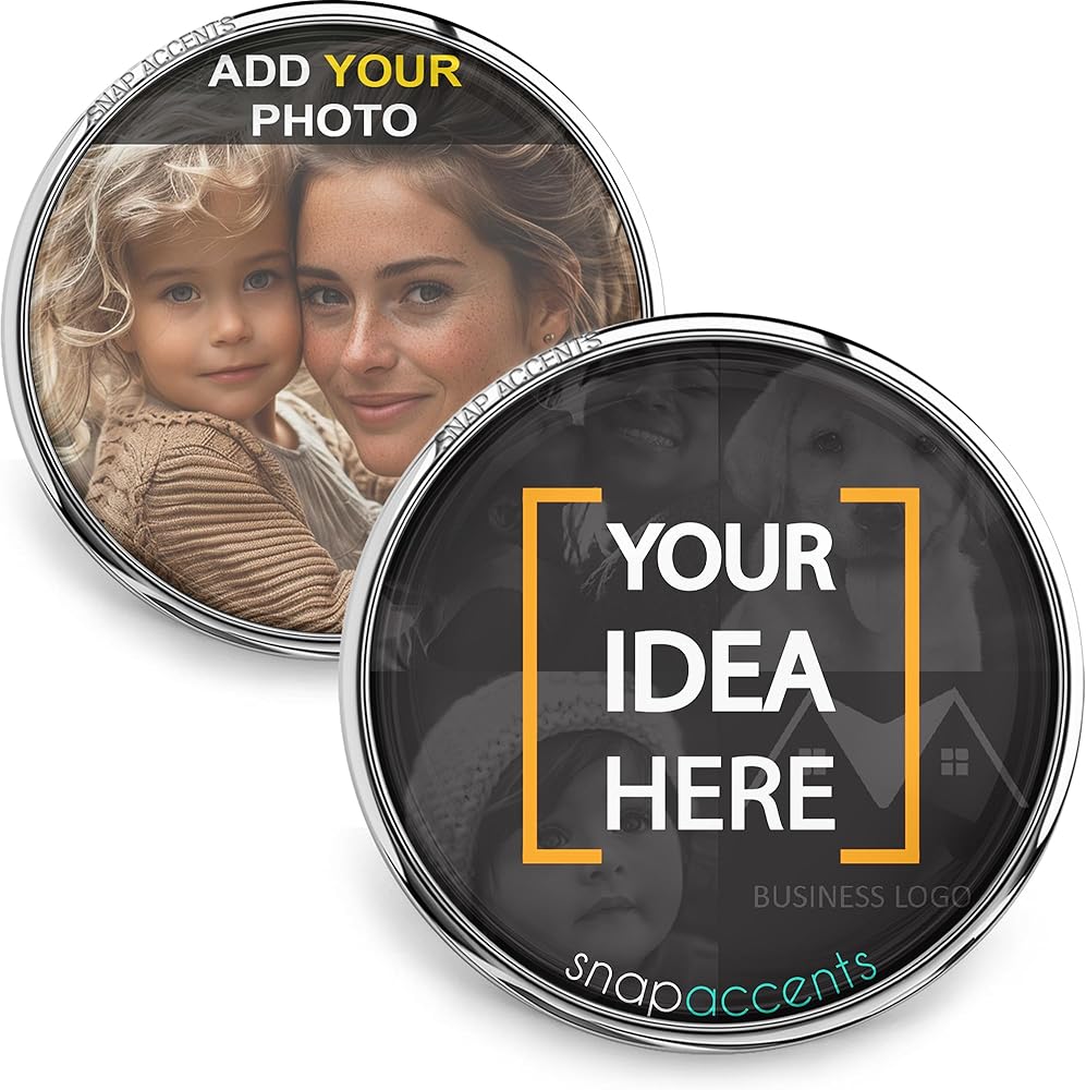 Create Photo Snap Jewelry Personalized Picture Handmade Ginger Charm Button 18MM Customized Image Design Fits Snap Necklaces, Bracelets, Keychains