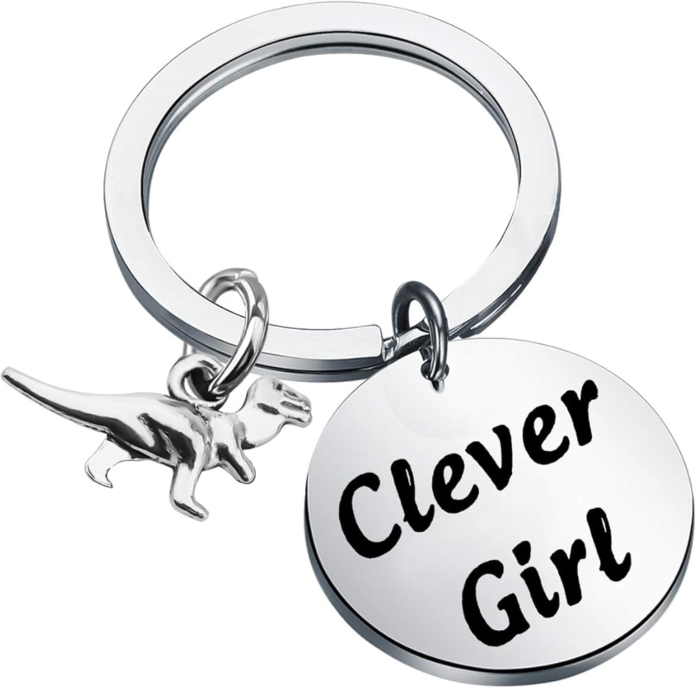 AKTAP Clever Girl Dinosaur Jewelry Dinosaur Inspired Adjustable Bangle