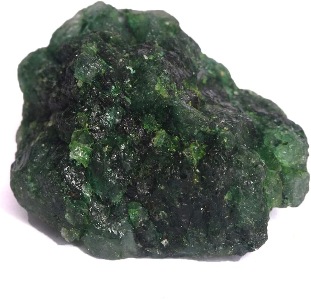 GEMHUB Loose Rough Emerald 153.00 Ct Natural Green Emerald Healing Stone, Rough Emerald for Jewelry