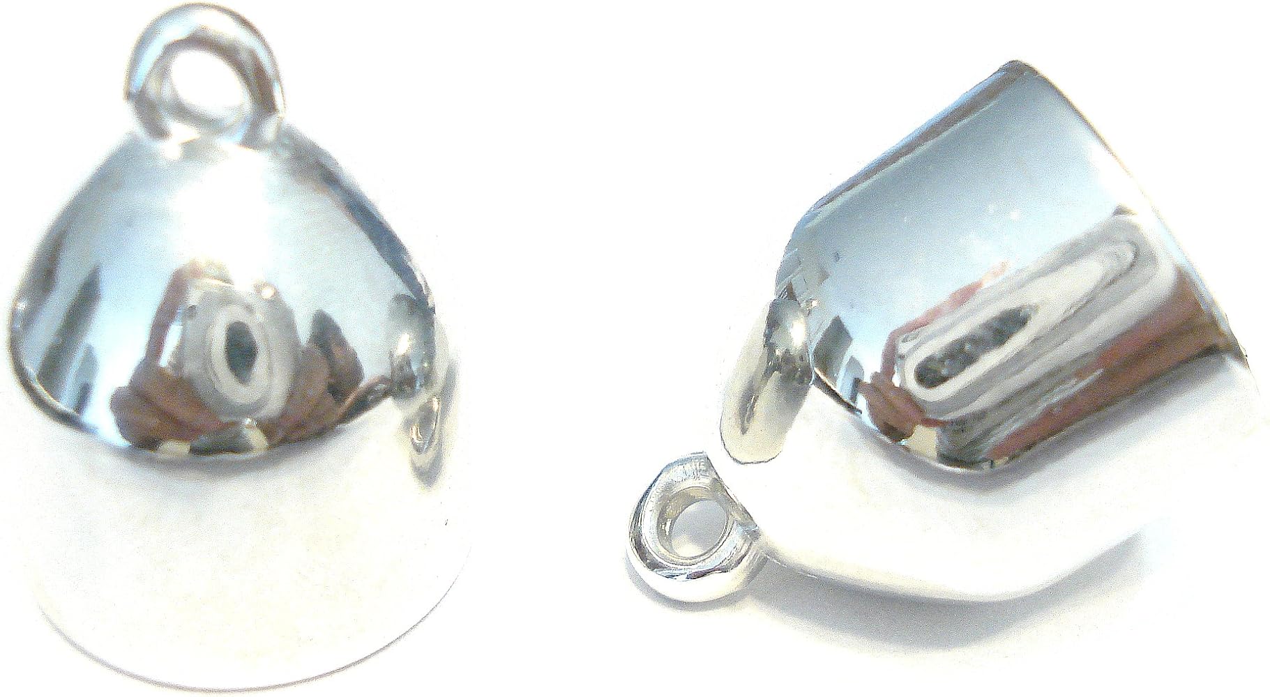 Silver Plated Acrylic Scarf Caps Ends Rings 60pcs Jewelry Accessory Receive in 4 Days