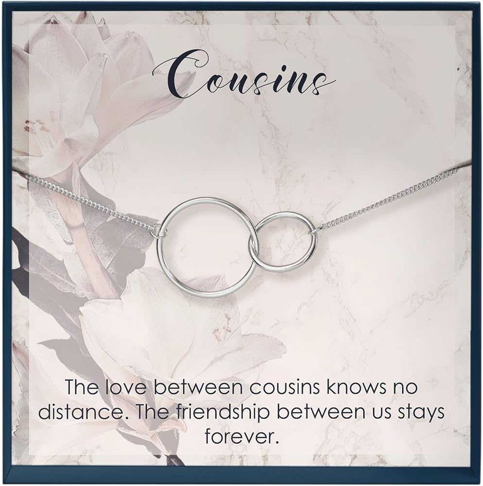 Cousin Gift for Cousin Jewelry, Love Between Cousins, Cousin Gifts for Cousin Necklace Cousin Bracelet Cousin Wedding Gift Personalized Gifts